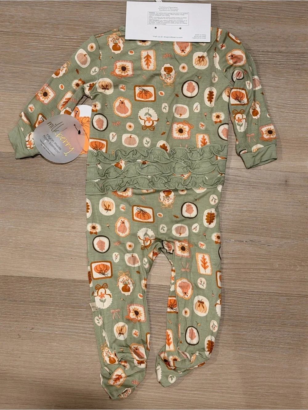 N/A leaves pajamas soft